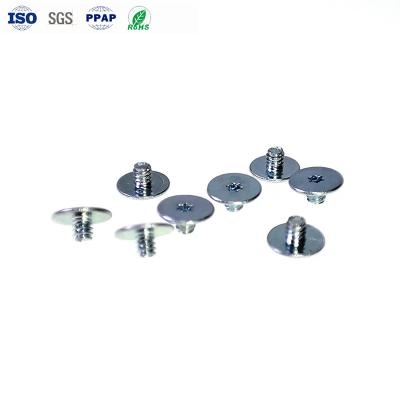 China M0.8 Micro Metric Screws Stainless Steel Cross Slot Large M3 5 Flat Head Screw for sale