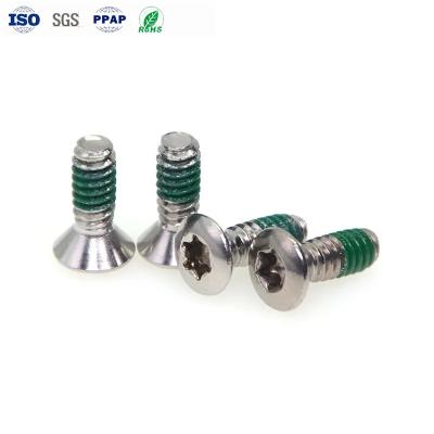 China Custom M2 X 8 Carbon Steel Screw Nickel Plated Torx Slot Countersunk Screw for sale