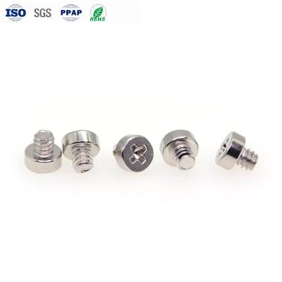 China M0.8 Small Mini Torx Screws Carbon Steel Nickel Plated Cross Cylindrical Head Screw for sale