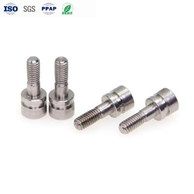 China Non Standard Custom Fasteners Stainless Steel Limit Screw Cylindrical Head Machine Tooth Screw for sale