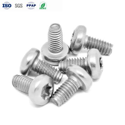 China Grade 8.8 Triangle Thread Rolling Screw Thread Forming Screw DIN7500 Binding Screws for sale