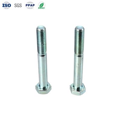 China DIN 931 Grade 8.8 Zinc Plated Carbon Steel Hex Head Bolt for Chemical Industry Applications for sale