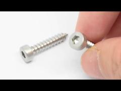 Stainless Steel Hexagon Socket Button Head Screw Phillips Flat Head Dispensing Screws