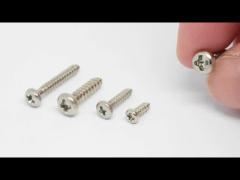 OEM Carbon Steel Galvanized Cross Disc Head Drill Tail Screw Custom Fasteners
