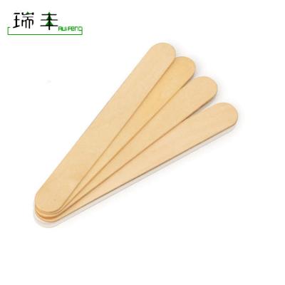 China Beauty Care Manufacturer Direct Wholesale 150mm Wooden Disposable Sterile Spatula for sale