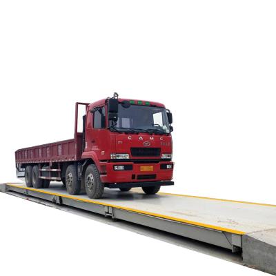 China Chinese Steel Weighbridge Q235 Manufacture 60 Ton Truck Scale Weight Bridge Scale For Weighing Truck for sale