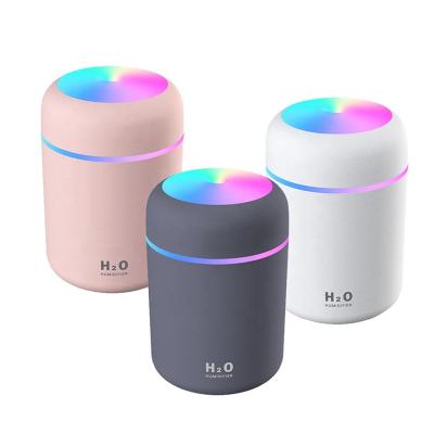 China Deiu Custom Car Humidifier 300ml Air Purifier Car Diffuser Ultrasonic Aroma Essential Oil Humidifier for sale