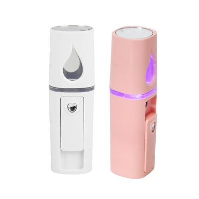 China Portable Handy Facial Moisturizer Mist Spray Ionic Nano Steamer Sprayer For Face for sale