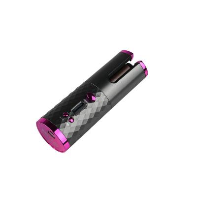 China 2021 Hotel New Product Unique Cordless Curling Iron Hair Curler Straightener For Women Straighten Hair for sale