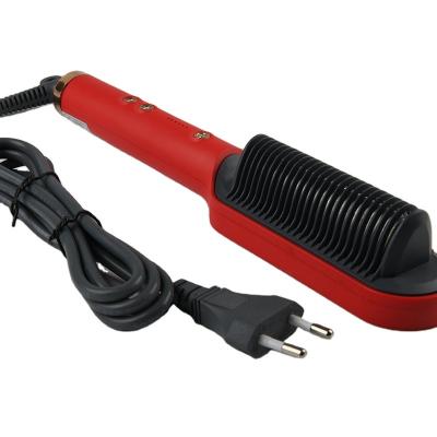 China Hotel hot sale low prices electric brush hair straightener comb for women straighten hair for sale