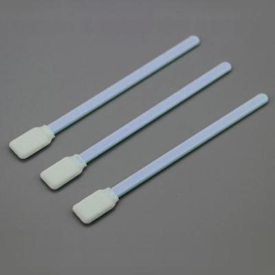 China Wholesale Hot Factory Sale Computer Polyester Cloth Head Industrial Use Cleaning Stick Swabs for sale