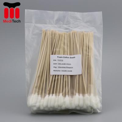 China OEM Available Wood Handle Lint Free Cotton Swab Better Than Q-Tips Cotton Swabs for sale