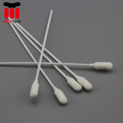 China Lint Free Foam Filled Liquid Quick Cotton Swabs with 6