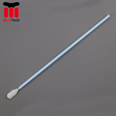 China medical adhesive & Suture Hydroentangled Spunlace Material Nonwoven Cleanroom Swab SS762 With Long Handle for sale