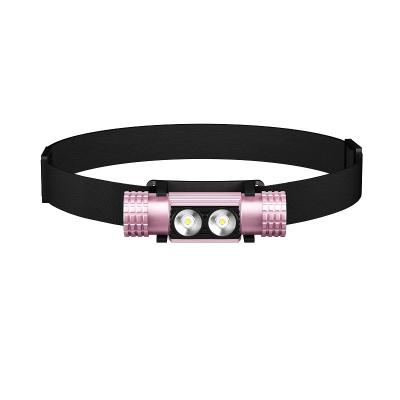 China Amazon Best Seller Multicolor Camping Headlamp 2400LM SST40 XML2 XPG.2 Type-C Running Headlamp for sale