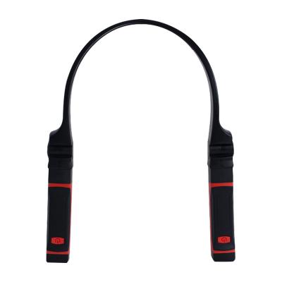 China Bright Polymer Battery Neck Light for Hands-Free Lighting Red and black Neck Reading Light for sale