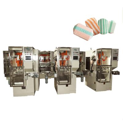 China Pneumatic Electric Control Type Soap Making Machine Automatic Soap Stamper for sale