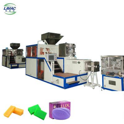 China Laundry Soap Finishing Line Essential For Hotels' Soap Production Soap Making Machine for sale