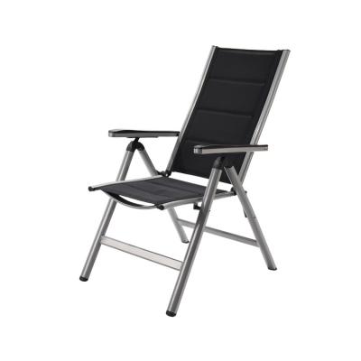 China High quality adjustable heavy duty aluminum beach chair foldable foldable chair folding camping chair metal for sale