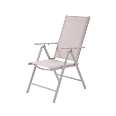 China EUROPEAN outdoor furniture custom moden design 7 position aluminum alloy folding beach chair for sale