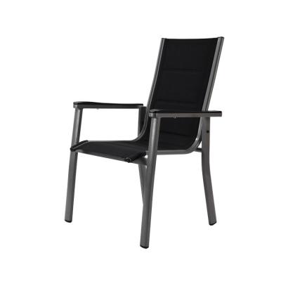 China EUROPEAN customization outdoor garden dining chair aluminum camping chair dining chair for sale