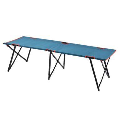 China Outdoor high quality cheap aluminum beach bed lounge tent bed collection furniture hotel outdoor folding bed for sale