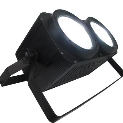 China Ktv Eye Assist 2X100W 2 200W LED Blinder Warm Cold White Light Led COB Blinder for sale