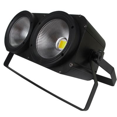 China High Quality White Ktv COB LED Background Light 2 Eye Assist 2x100w LED Blinder Light Factory for sale