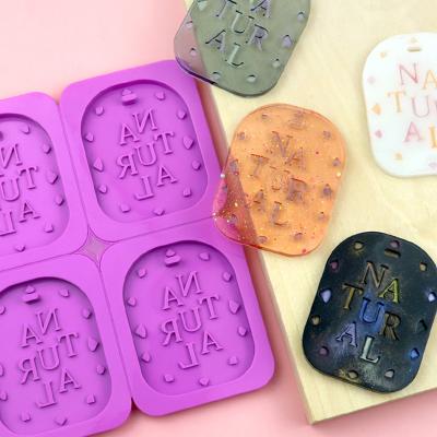 China Resin Disposable Mold , Aromatherapy Mold 363 Bake In Shipping 4 Hole Door Shape Letter Design Silicone Cake Tools Molds Diy Bake Kitchen for sale