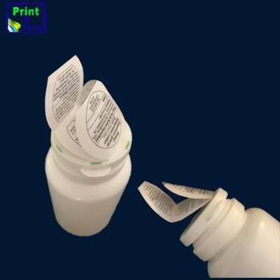 China Waterproof Color Print Paper Sticker For Lubricant Bottle for sale