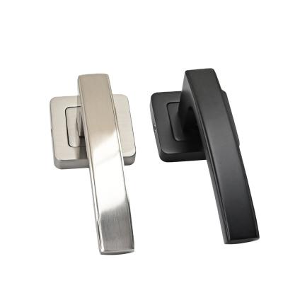 China Modern Simple Design Aluminum Alloy Handle High Quality Interior Door Handle for sale