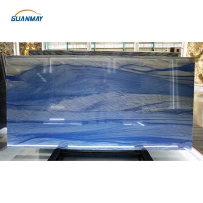 China Modern Azul Macaubas Blue Granite, Azul Bahia Granite Price for Countertops Vanity Tops and Table Tops for sale