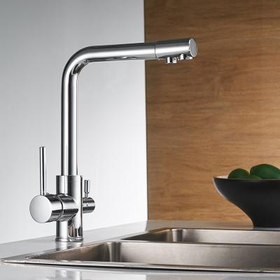 China 0175L Modern Mixer Tap Crane For Kitchen Deck Mounted Faucet Water Filter With Purification Features Antique Filter Kitchen Faucets for sale