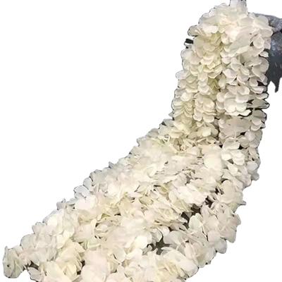 China Celebration Hydrangeas String Artificial Wedding Flowers Hanging Artificial Flowers For Decoration for sale