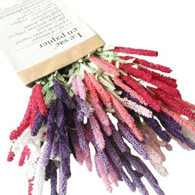 China Wedding/Home Decorative Artificial Flowers Wholesale Decoration Lavender Flower Plant Artificial Flowers for sale