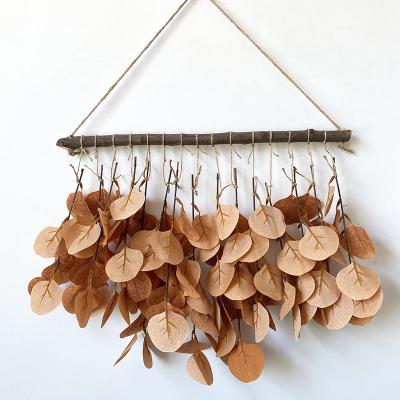 China New Design Eucalyptus Artificial Eucalyptus Wall Hanging Wall For Decoration for sale