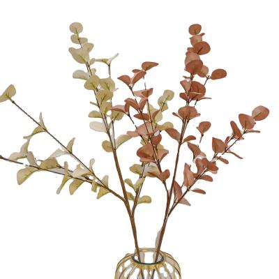 China Amazon hot selling decoration new style eucalyptus stem artificial eucalyptus flower home decoration for home decoration for sale