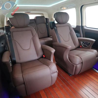 China Vito Auto Seat Luxurious Car Electric Adjustable Chair Leather For MPV for sale