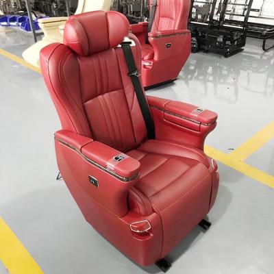 China Popular Arm Rest VIP Modified Luxury Car Chair With Adjust Headrest And Footrest for sale