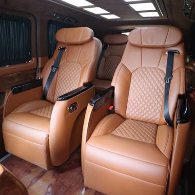 China Business Car MPV Electric Car Flat Seat Chinese Single Chasis Customized Seat For MPV With Massage for sale