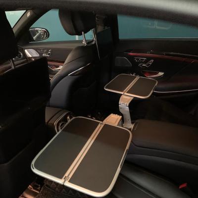 China China factory custom leather Mercedes auto seat relieve armrest table wholesale work table/folding system cars seat/dinner table for sale