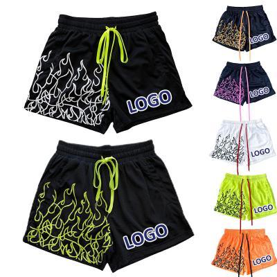 China OEM QUICK DRY Sublimation Shorts 5 Inch Inseam Men Print Summer Elastic Basketball Gym Shorts Mens Mesh Shorts For Men Custom Made for sale