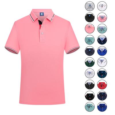 China Wholesale 2022 QUICK DRY Embroider Cotton Logo Golf Polo Shirt With Custom Made Logo Polo Shirts Polo Shirt Short Sleeve Solid for sale