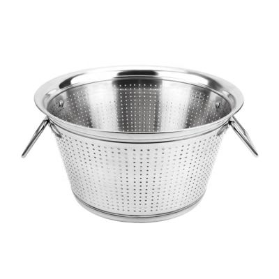 China 304 Filter 316 Stainless Steel 316L Perforated Bucket Seamless Filter for sale