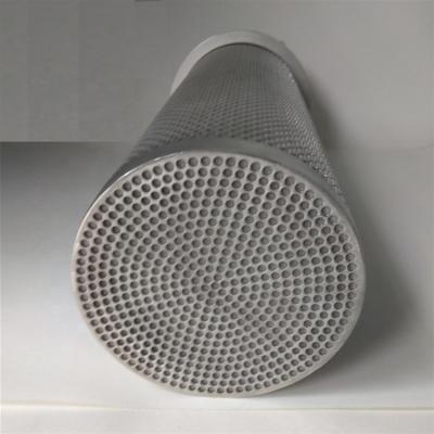 China Filter 304 316 316L Outer Diameter 10mm Stainless Steel Exhaust Perforated Bucket Filter for sale