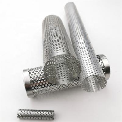 China Filter 1mm Perforated Stainless Steel 304 Metal Mesh Tube for sale