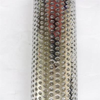 China Filter 1000mm Length Perforated 10 Micron Stainless Steel Tube Pipes for sale