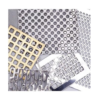 China Plain Weave 2021 6mm Stainless Steel Perforated Metal Mesh High Quality Perforated Sheet Wholesale Products for sale