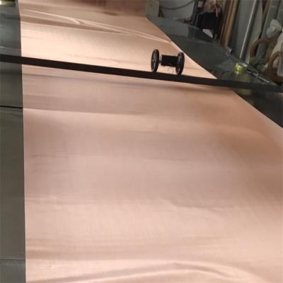 China Plain Twill Weave 99.9% Pure Copper Mesh Screen 40 200 Mesh Copper Wire Mesh for sale