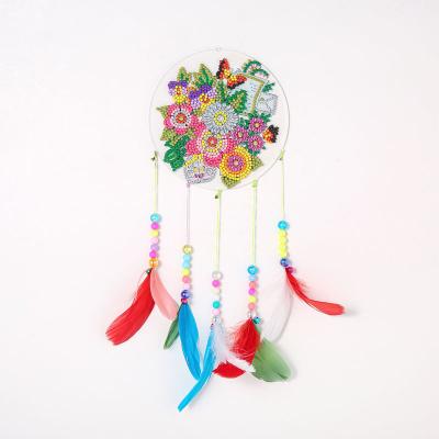 China Europe Pendant Dream Catcher Charm 5D Diamond Painting Angel Dream Catcher Wholesale for sale